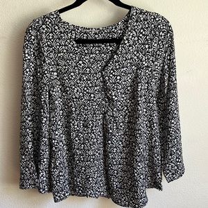Ann Taylor Loft boho style Women’s top-Sz M